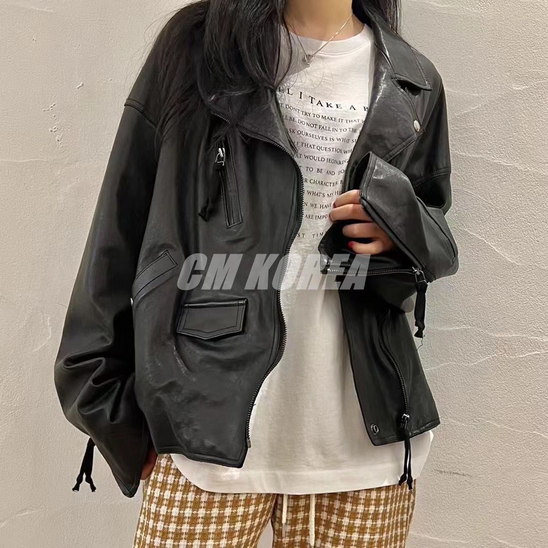 OF NOTE stayfelt Strawberry home Korea Dongdai Machine car zipper jacket coat