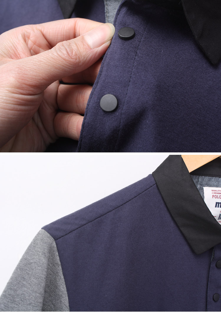 Mùa hè mới nam Nhật Bản retro nhỏ ve áo ngắn tay áo POLO Cotton màu sắc giản dị phù hợp với cổ áo sơ mi áo thun thủy triều áo polo có cổ