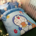 gia đình bông phim hoạt hình của bốn đứa con trai tinh khiết bông trải giường chăn giường Mikasa boy 1.8m1.5 - Bộ đồ giường bốn mảnh chăn ga gối forever Bộ đồ giường bốn mảnh
