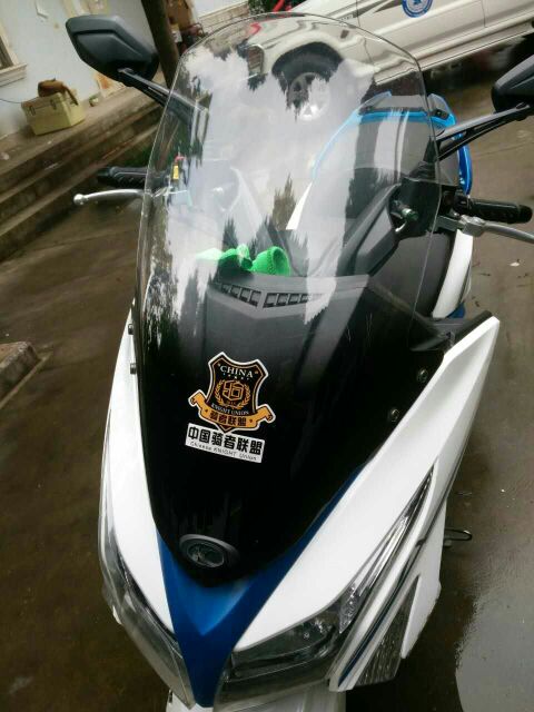 Chinese Rider Sticker Union Sticker Personalized Decorative Flower Large Size Soft Rubber Badge Epoxy Reflective Waterproof