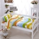 Removable ba mảnh bông chăn giường vườn ươm Liu Jiantao bé ngủ trưa giường chăn trẻ em với lõi - Bộ đồ giường trẻ em 	bộ chăn ga cho bé	