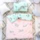Đôi 11 trẻ em ở trường mẫu giáo bé nhỏ quilt ba mảnh bộ giường trẻ sơ sinh chứa lõi Liu Jiantao - Bộ đồ giường trẻ em 	bộ chăn ga gối đệm cho bé sơ sinh	