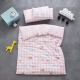 Đôi 11 trẻ em ở trường mẫu giáo bé nhỏ quilt ba mảnh bộ giường trẻ sơ sinh chứa lõi Liu Jiantao - Bộ đồ giường trẻ em 	bộ chăn ga gối đệm cho bé sơ sinh	