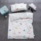 Đôi 11 trẻ em ở trường mẫu giáo bé nhỏ quilt ba mảnh bộ giường trẻ sơ sinh chứa lõi Liu Jiantao - Bộ đồ giường trẻ em 	bộ chăn ga gối đệm cho bé sơ sinh	