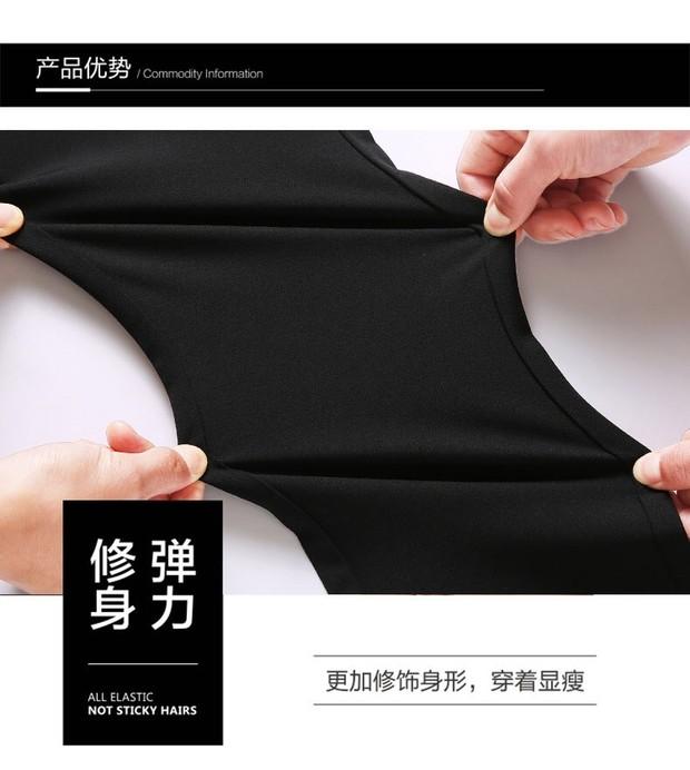 Quần nam mùa đông quần âu nam cộng với nhung dày, quần dài thẳng kinh doanh Quần thun nam co giãn mùa thu và mùa đông quần áo nam hàng hiệu