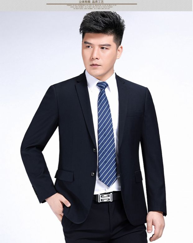 Playboy suit nam phù hợp với mùa thu len kinh doanh chuyên nghiệp mặc đám cưới trung niên phù hợp với bộ đồ hai mảnh quần âu nam