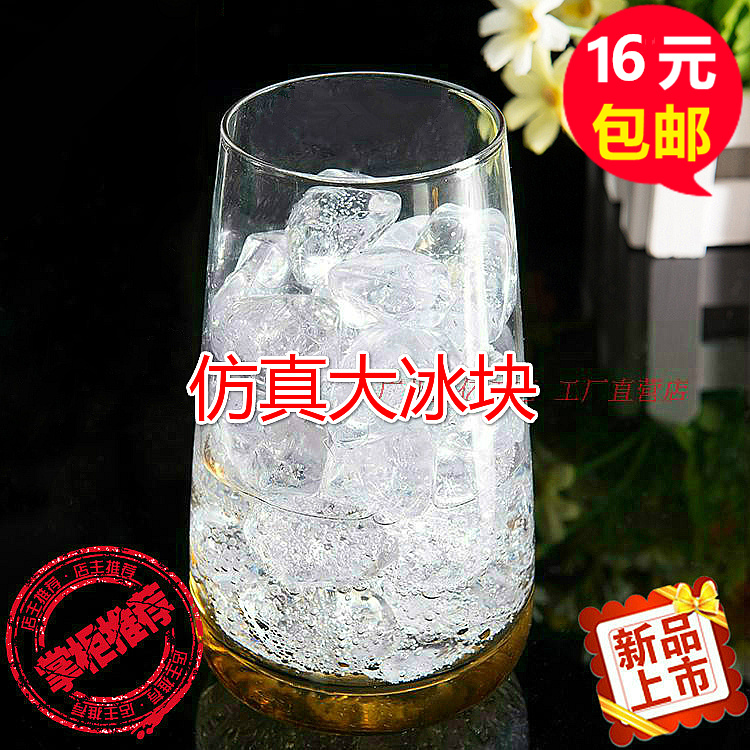 Simulation ice cube big fake ice cube ice bucket ice cube big photo fake ice cube props simulation ice transparent fake ice cube
