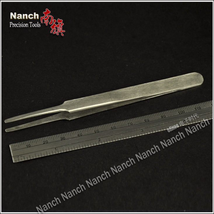 Flat Mouth Tweezers Stainless Steel Digital Disassembly Tweezers Stainless Steel Tweezers Mobile Phone Tweezers Profiled Tweezers