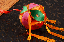 Guangxi embroidered ball 8CM special produce Zhuang characteristics 100% pure handmade ethnic handicraft high-quality embroidery