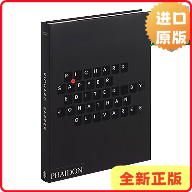 [in Stock] Mr Richard Sapper Industrial Designer Richard Sapper Architectural Design Books English Edition Jonathan Olivares 9780714871202