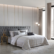 Dreamers Knight Dleney Pure Cotton Color Weave Jacquard Four Pieces 00152 Long Suede Cotton Ice Silk Quilt Cover 2021 New