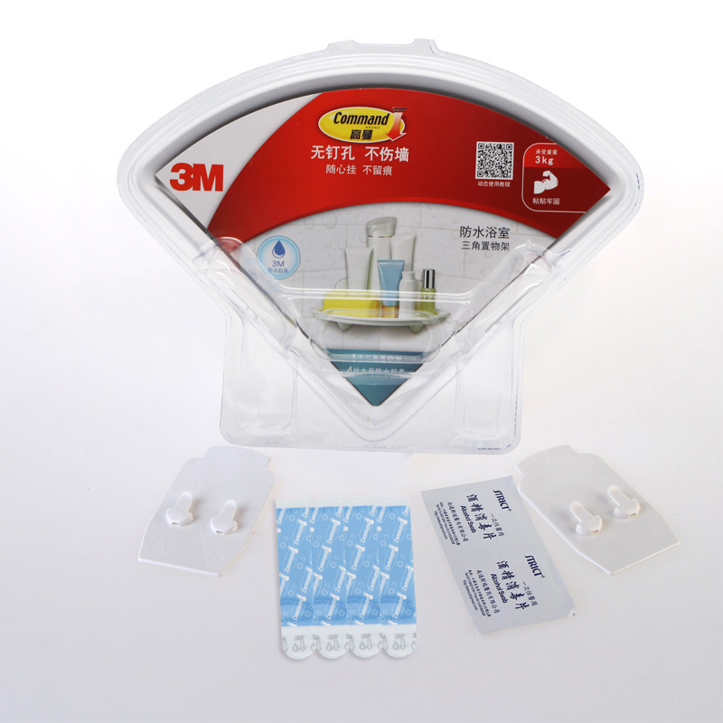 3m tripod corner stand right angle frame bathroom frame no trace waterproof rubber strip rack plastic Gorman tripod