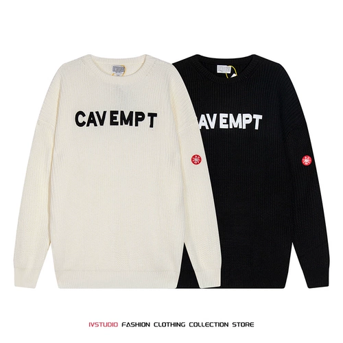 Демисезонный трендовый брендовый трикотажный свитер для влюбленных, рубашка, оверсайз