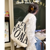 Вместительный и большой шоппер, минималистичная портативная сумка на одно плечо, Таиланд