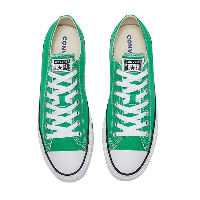 Giày converse giày nữ 2019 mùa thu mới cổ điển thấp giúp đôi giày vải retro giày giản dị retro 164939C - Plimsolls jordan trắng xám