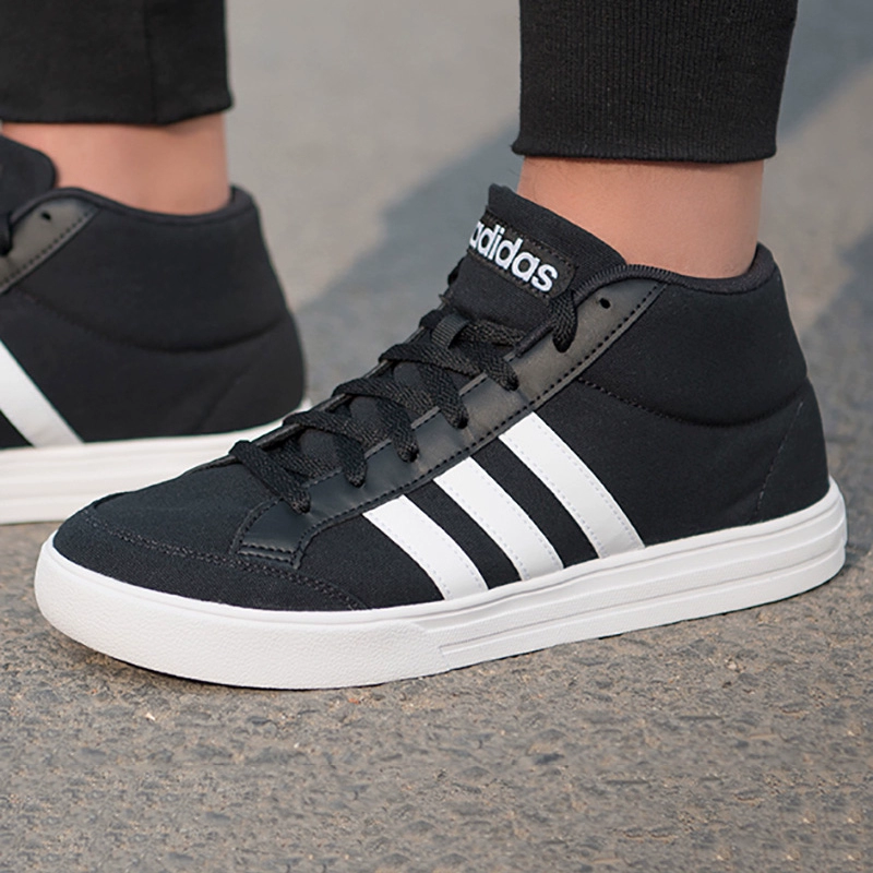 Giày Adidas neo nam 2020 mùa xuân giày thể thao mới Giày vải thông thường giày cao gót chống mòn BB9890 - Dép / giày thường