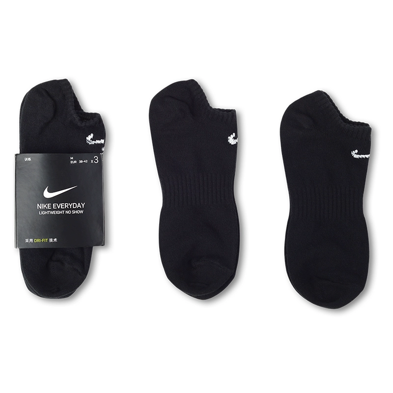 Vớ nam Nike vớ nữ 2019 vớ cotton mùa xuân vớ thấm mồ hôi thông thường trong vớ thể thao ống SX4705-101 - Vớ thể thao