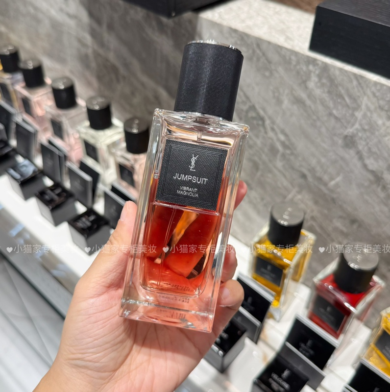Ysl Saint Laurent Haute Couture Perfume Bodysuit Shirt Bow Collar Muse Red Velvet Q Fragrance Perfume Sample