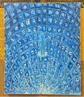 (Fenruan Crystal Database) Spiritual Energy Painting Oil on canvas Serenity 50*60