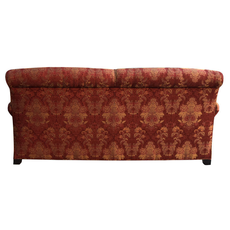 Импортная ткань, диван, красная роскошная подставка для ног для гостиной, в американском стиле, увеличенная толщина 