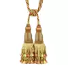 Schumann notes American curtain strap Tassel Gold Large tassel Hanging beads Hanging balls Hanging spikes Bearded Lace Decorative rope