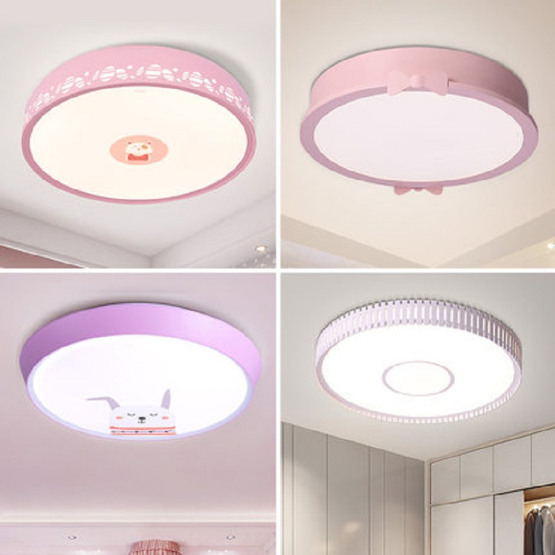 Thunder lighting LED bedroom light suction dome light Children's room lamp Creative minimalist modern room boy girl Lamp Y