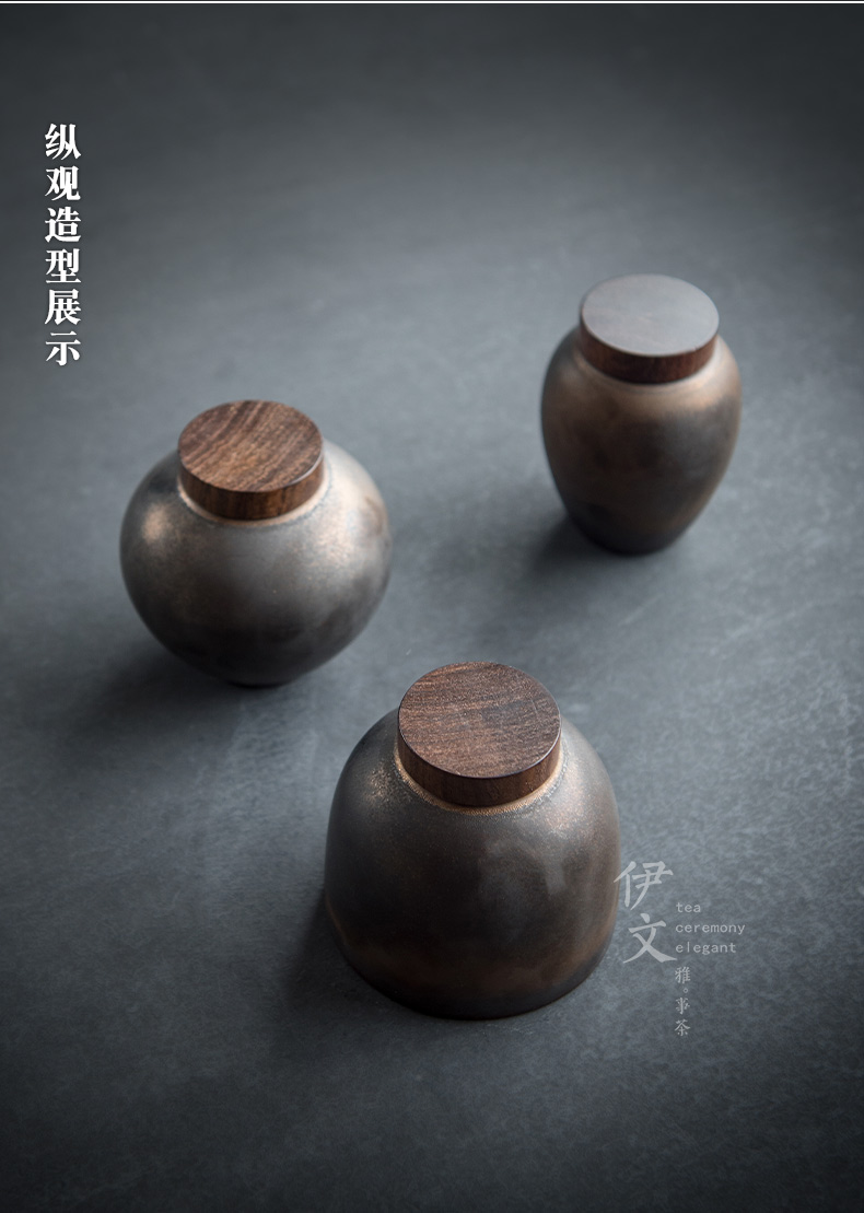 Even sealing ceramic tea pot put POTS with hand made ceramic pot and receives small portable storage tanks