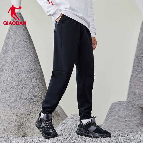 Спортивные весенние комфортные трикотажные штаны, тренд сезона, для бега