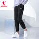 China Jordan sports trousers for women 2024 summer velvet warm thick knitted sweatpants closed running pants