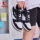 Женские кроссовки Jordan sneakers, флагманский магазин, подлинная новая спортивная повседневная обувь, легкая универсальная пара резиновых туфель на тонкой подошве с черной пудрой mini 3