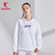 ຈີນ Jordan Sports Sweatshirt Women 2024 Spring New Casual Loose Hooded Trendy Pullover Top Women