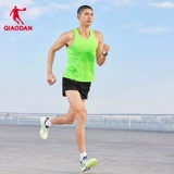 乔丹 Мужской летний спортивный костюм, легкая и тонкая дышащая майка без рукавов, шорты, комплект, для бега