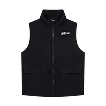 China Jordan Woven Vest Mens 2023 Winter Shopping Mall Same Style Warm and Comfortable Jacket Water-Repellent Vest Mens