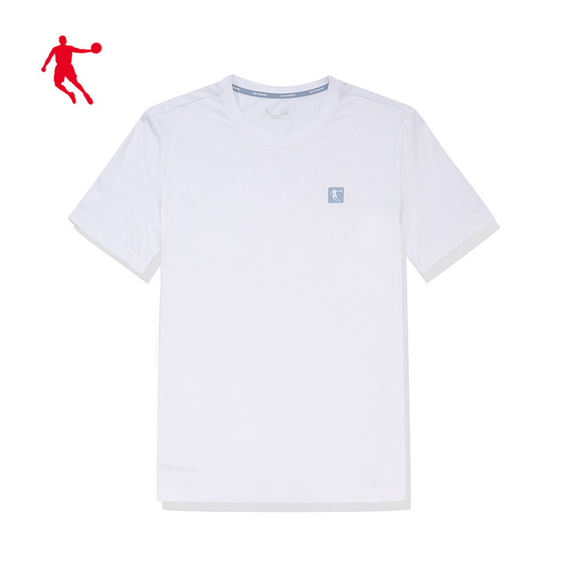 ຈີນ Jordan ກິລາ T-shirt ຜູ້ຊາຍ 2024 Summer ໃຫມ່ breathable ສັ້ນ T-Round Neck ສັ້ນເສື້ອທີເຊີດຜູ້ຊາຍບາດເຈັບແລະ Tops