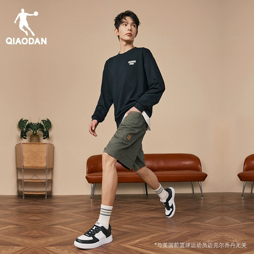 乔丹 Классическая спортивная обувь, летние белые кроссовки для отдыха, универсальная белая обувь