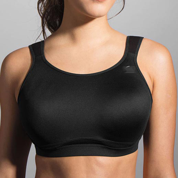 Push-Up Shockproof Running High-Intensity Large Size Big Bust Solid Color Simple Comfortable Sports Bra