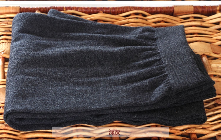 Pantalon collant Moyen-âge simple en cachemire - Ref 750007 Image 23