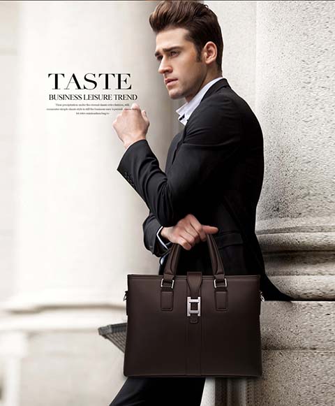 Túi đeo chéo nam AI Túi đeo vai nam Túi xách nam Túi xách công ty Túi thông thường Túi nam Túi Messenger ví charles & keith