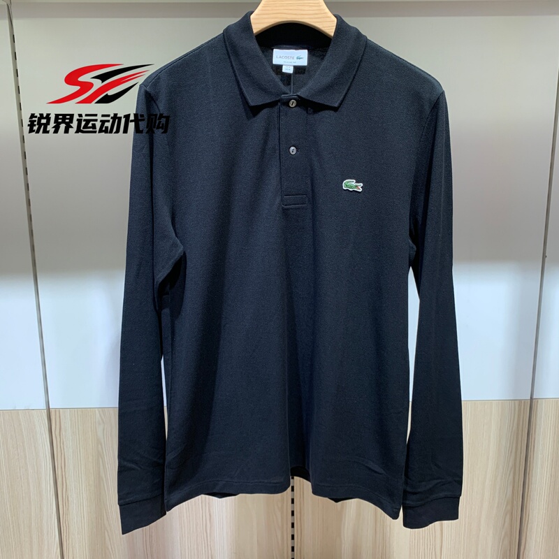 Lacoste French Crocodile Men's Clothing 26 Autumn Casual Business Work Clothing Pure Cotton Long-Sleeved Polo Shirt | L1312 Lacoste French Crocodile Men's Clothing 26 Autumn Casual Business Work Clothing Pure Cotton Long-Sleeved Polo Shirt | L1312