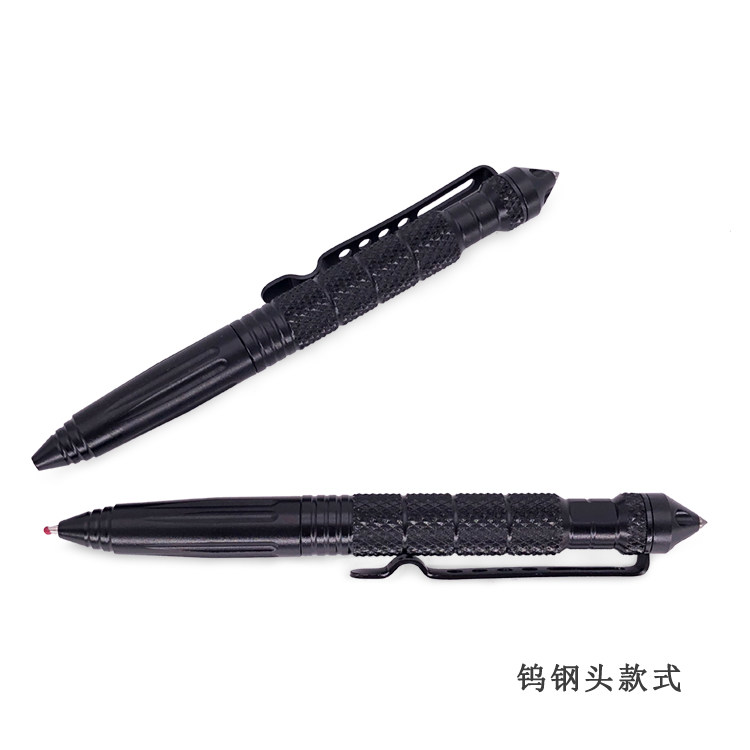 Outdoor Multifunction Tactical Pen Tungsten Steel Head Multifunction Aviation Aluminum Alloy Defense Pen Anti-Wolf supplies