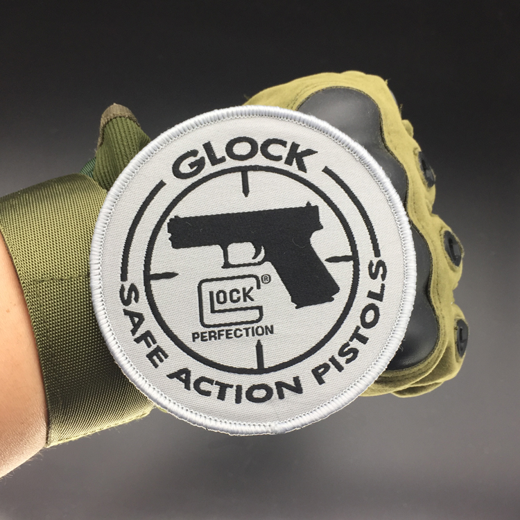 Outdoor Magic Sticker Arms Stamp cap Shoulder Bag sticker Tactical Clothing Accessories Individuality Submachine Clothing