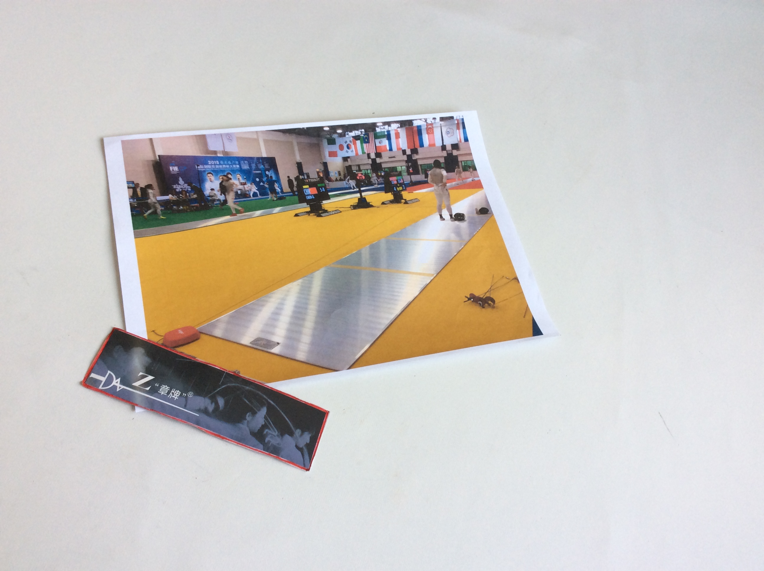 Aluminum alloy anti-skid and wear-resistant kendo