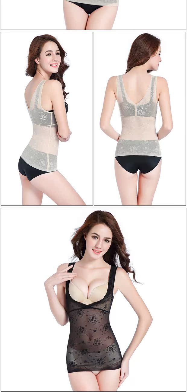 Không có dấu vết kích thước lớn sau sinh cơ thể giảm béo bụng giảm béo eo nữ siêu mỏng mùa hè corset bó sát áo body nam
