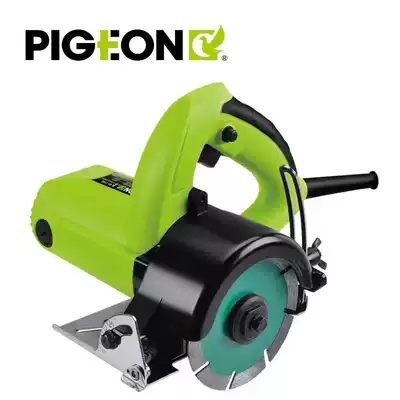 Pigeon brand 110A cutting machine Household high-power multi-function portable ceramic tile stone metal slotting marble mechanical and electrical saw