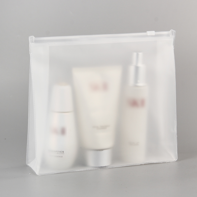 Manufacturer collects bag bag self-sealed zipper bag transparent bag makeup bag travel toiletries bag custom logo