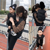 Autumn and winter Net red parent-child clothing summer clothing season outside suit sweater autumn and winter female Womens mother and child clothing Summer Baby Baby Baby