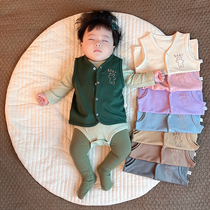 Infants and childrens top clothes bottoming shirts boys baby triangle rompers children girls 1 year old 3 months spring autumn