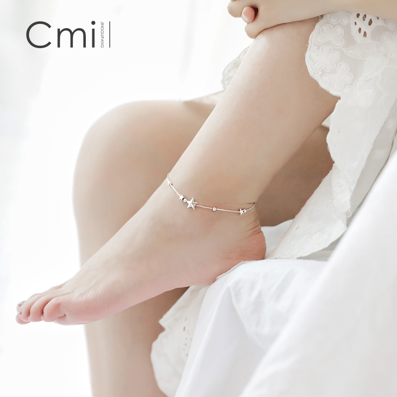 Chaine de cheville Femme CMILL    en Argenterie - Ref 3102289 Image 1