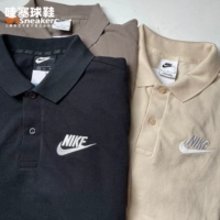 Nike, элегантная спортивная футболка polo, короткий рукав