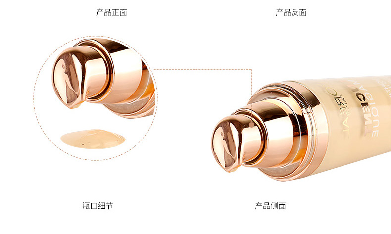 Paris LOreal Acrylic Liquid Foundation 30ml Kem che khuyết điểm Giữ ẩm làm sáng màu da Cửa hàng chính thức - Nền tảng chất lỏng / Stick Foundation kem nền karadium